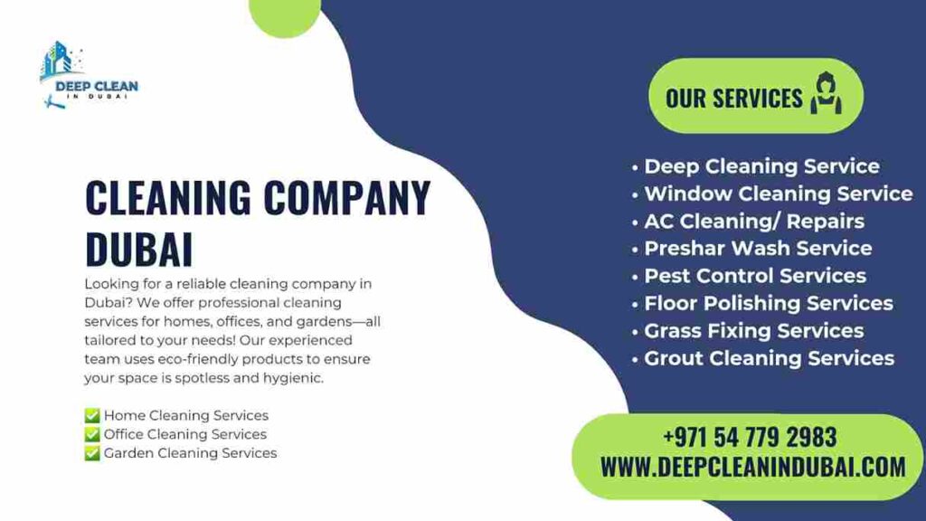 Cleaning Company Dubai